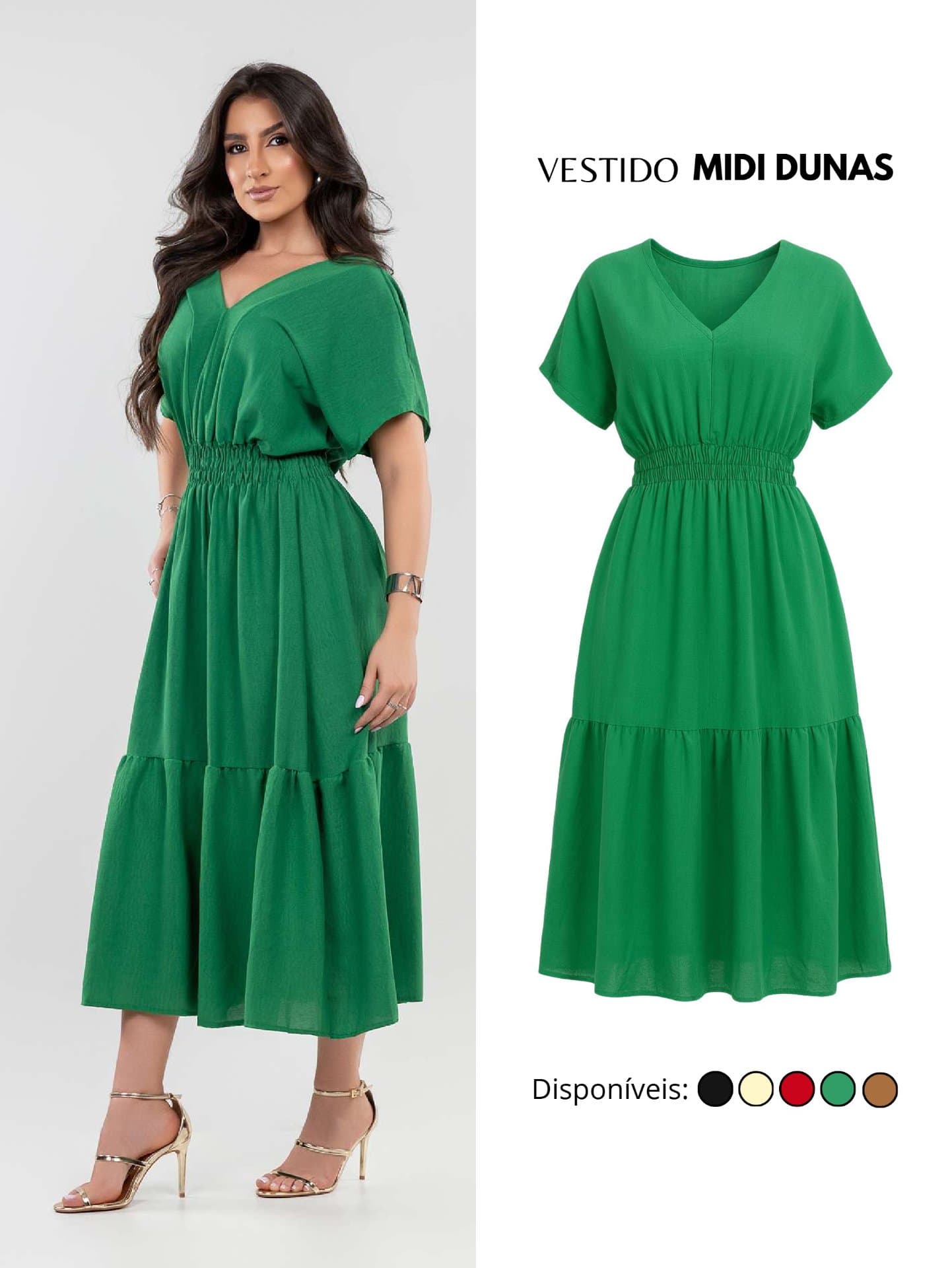Vestido Midi Dunas