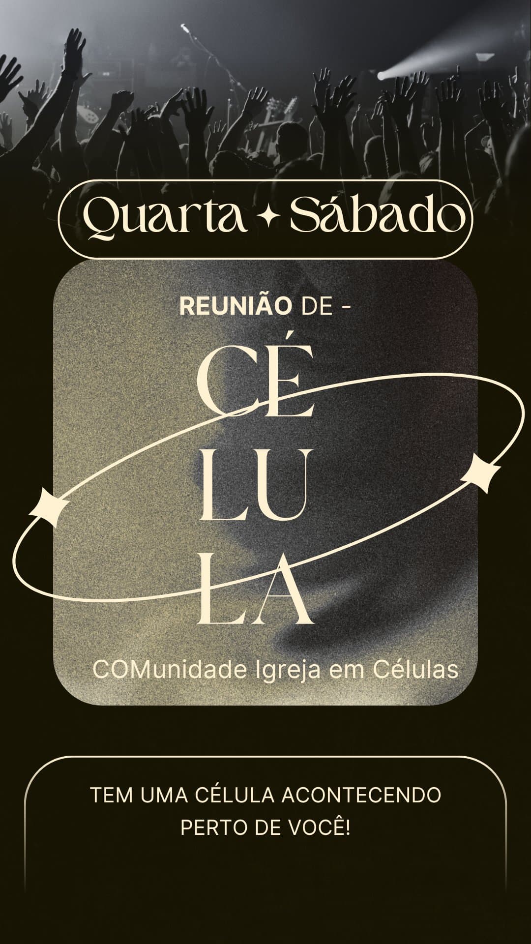 POST PARA INSTAGRAM - CONVITE CÉLULA
